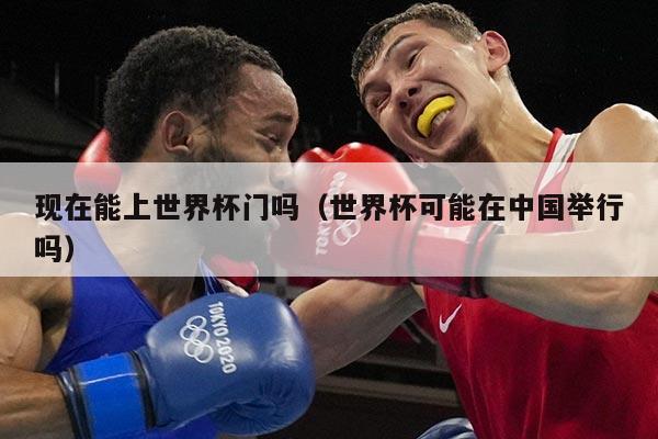 现在能上世界杯门吗（世界杯可能在中国举行吗）
