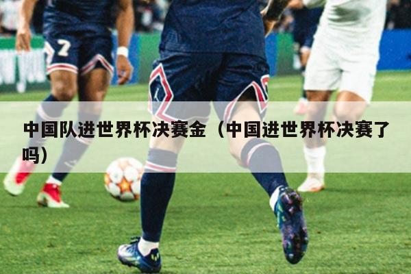 中国队进世界杯决赛金（中国进世界杯决赛了吗）
